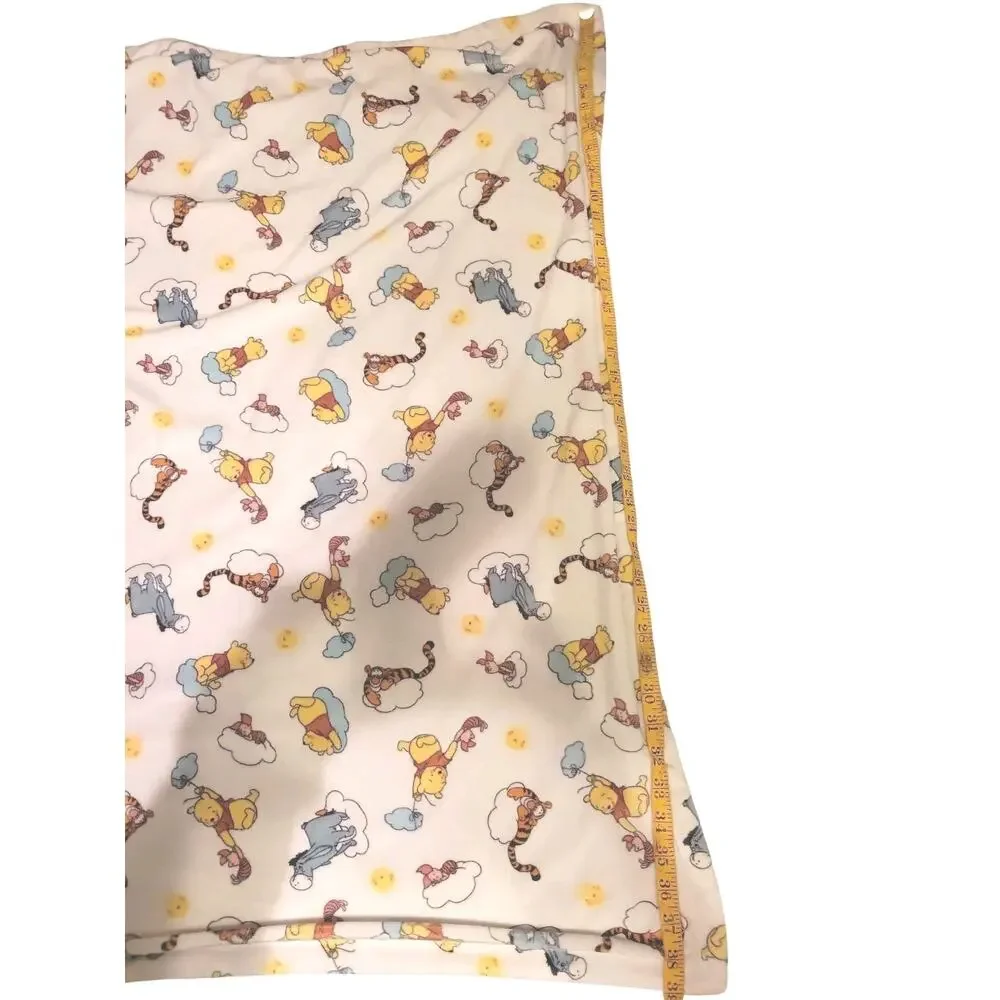 Disney Baby Winnie the Pooh Fleece Blanket White Multicolor Polyester 30x40 in